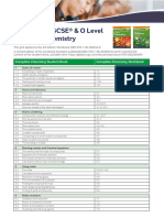 Cambridge MatchGrid - IGCSE - CompleteChem