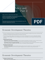Economic Policy and Development - 2
