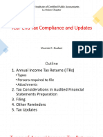 Materialsfeb25part1 Year End Tax Compliance and Updates Picpa La Union v1