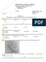 BGS Class XII Set - 2 Applied Math Marking Scheme Pre - Board Exam 2023-24