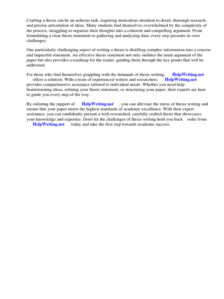 Infographic Thesis Statement Pdf Thesis Essays