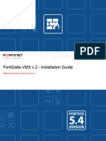 FortiGate-VMX v.2 - Installation Guide