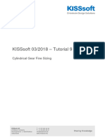 Kisssoft Tut 009 E Gearsizing