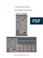 L3-Multimaximizer Software Audio Processor User's Guide