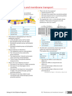 B 2.1 HL Hooder Membranes and Transport