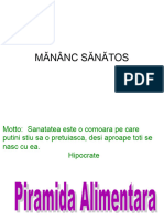 Mananc Sanatos Lectie La Dirigentie