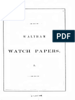 Isochronism of Balance-Springs 1862