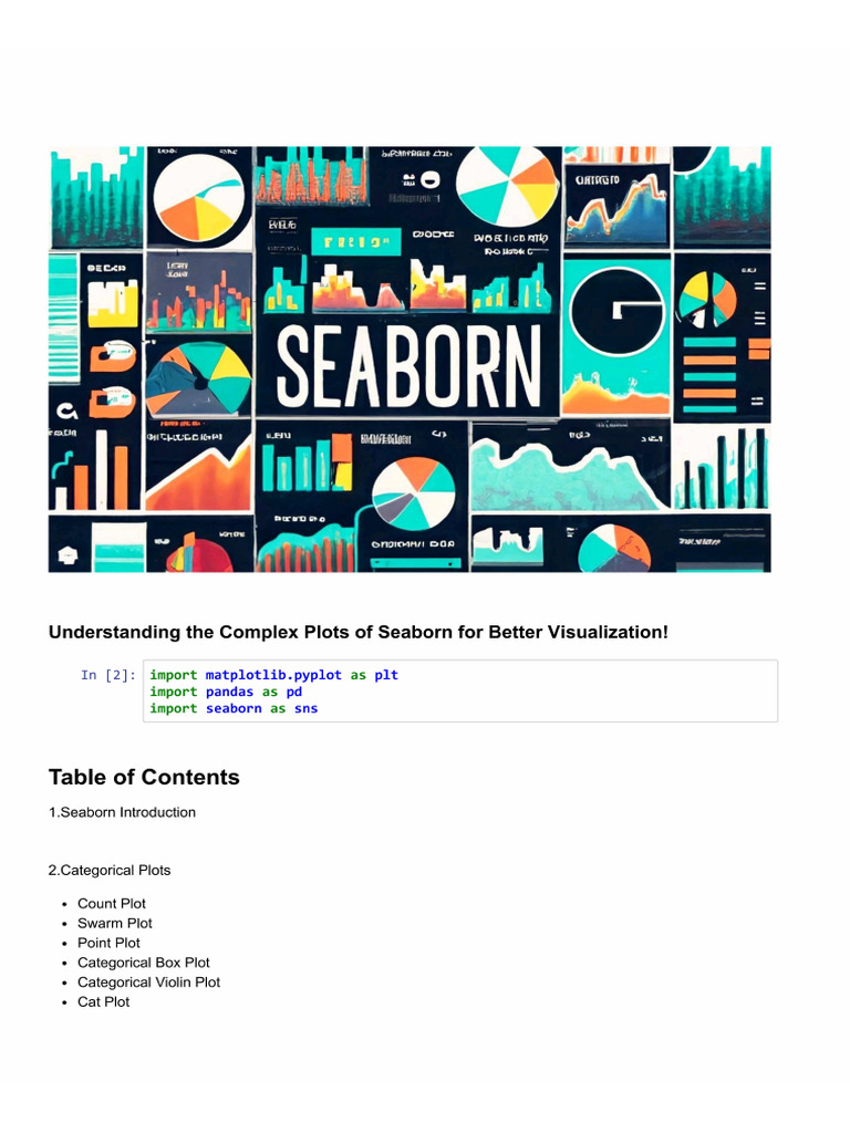 Seaborn Complete Guide | PDF