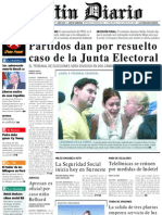 Primera Plana Listin Diario 01-11-2001