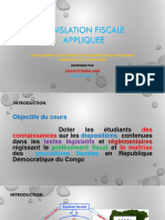 Cours de Législation Fiscale de La RDC