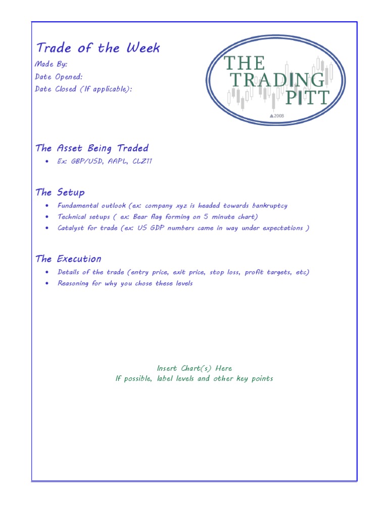 Weekly Trade Analysis and Insights | PDF