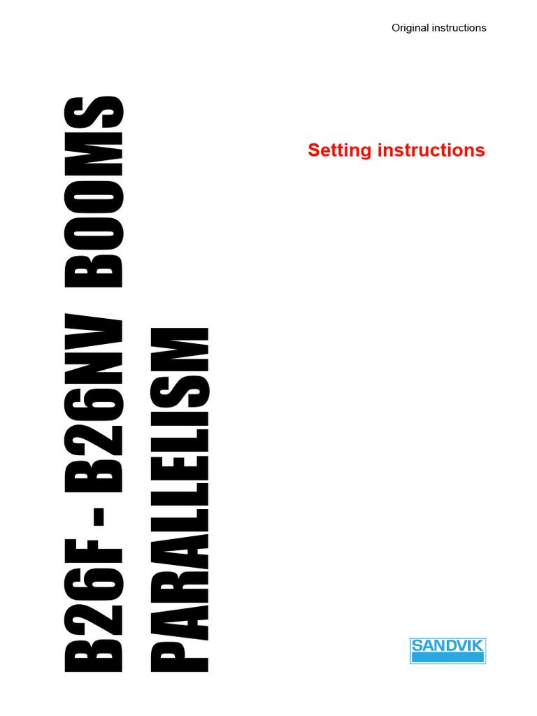 S05 1a B26F B26NV Booms Parallelism A PDF Valve Manufactured Goods