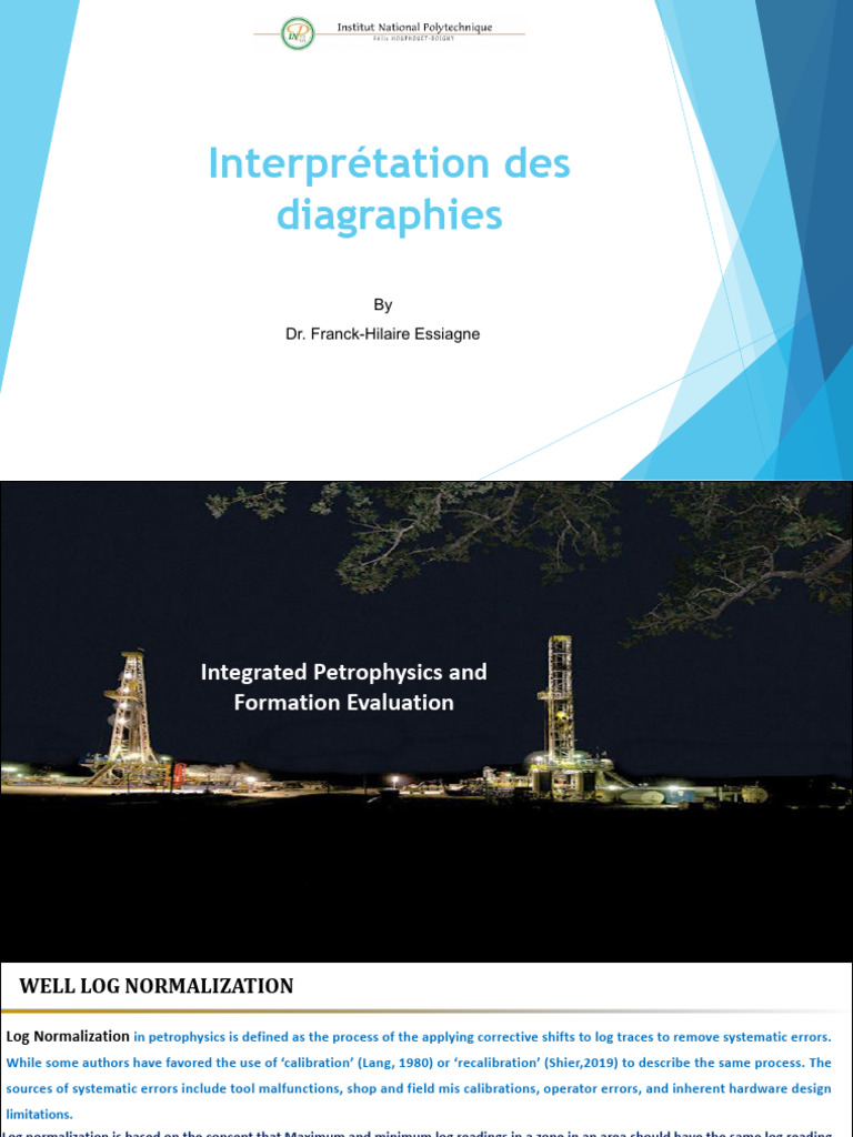 Well Logging Interpretation 2 Pdf Minerals Shale
