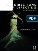 Directions For Directing Theatre and Method