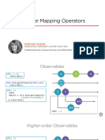Rxjs Higher Order Mapping Operators Slides