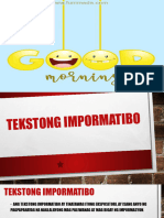 Tekstong Impormatibo