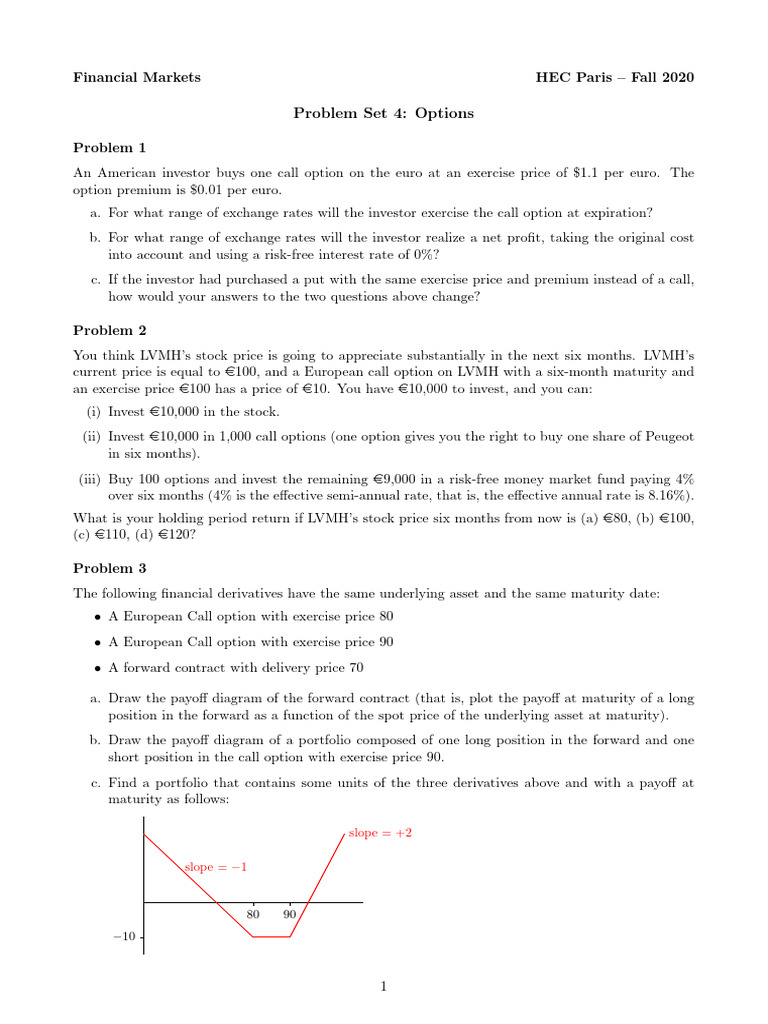 Options Analysis and Strategies Guide | PDF | Option (Finance ...