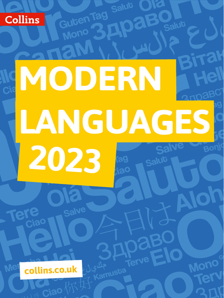 Collins Languages Catalogue 2023 - Web3 | PDF | Books | Human Communication