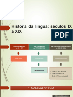 Historia Da Lingua. Galego Antigo