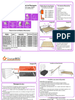 Manual de Montagem Kit de Ferragens para Cama de Casal Horizontal Retratil Linha Slim 07