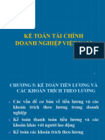 Chương 5 - Kế Toán Tiền Lương