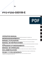 PFD-P250-500VM Instruction Book (WT04835X01)