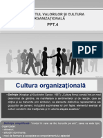 Managementul Valorilor Și Cultura Organizațională