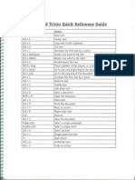Quick Reference Guide Word Processing