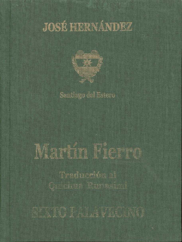 Martin Fierro Pdf