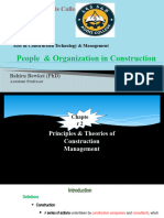Chapter 2-Principles of Management in Organization