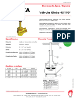 42 - 43 - Valvula - Globo - pn16 - pn20