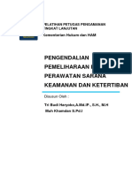 5 Pengendalian Pemeliharaan Dan Perawatan Sarana Keamanan Dan Ketertiban