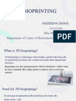 3D Bioprinting