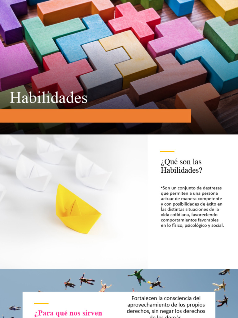 Habilidades para la Vida y su Importancia | PDF | Las emociones | Toma ...