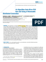 A Novel Crow Search Algorithm Auto-Drive PSO For Optimal Allocation and Sizing of Renewable Distributed Generation