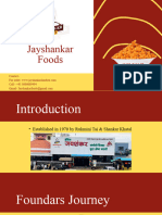 Homemade Goodness: Jayshankar Foods' Authentic Snack Collection
