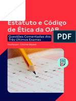 E-Book Estatuto e Código de Ética Da OAB