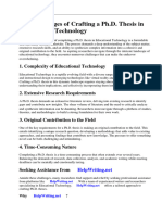 Phd Thesis Educational Technology