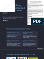 El Marco Juridico y Legal de La Comunidad Andina de Naciones CAN