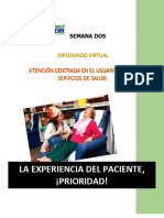 1.la Experiencia Del Paciente Prioridad