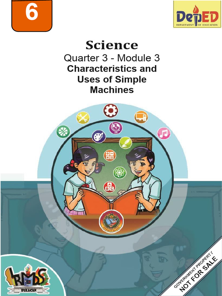 Science 6 Quarter 3 Module 3 Download Free PDF Machines Lever