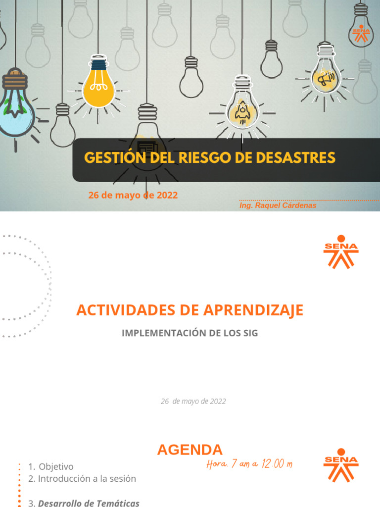 Gestión de Riesgo de Desastres en Colombia | PDF