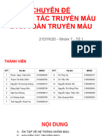 Chuyên Đề Truyền Máu