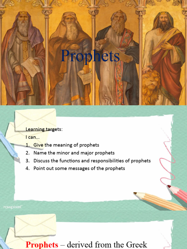 Introduction To Prophets Pdf
