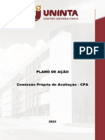 Plano de Ação Da Cpa 2022