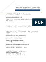 Matriz Administración Tareas y Pendientes