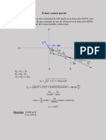 1er. Examen Fisica I 2023 Solucion