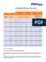 Current Price List