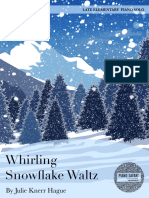 Whirling Snowflake Waltz Sheet Single License