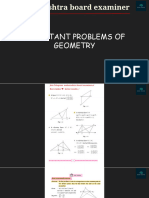 Important Problems of Geometry